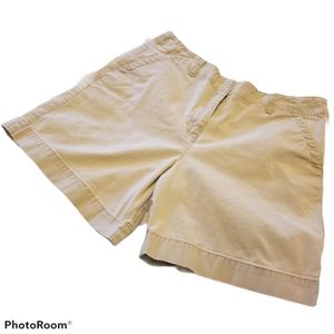 Talbots classic stretch chino shorts
